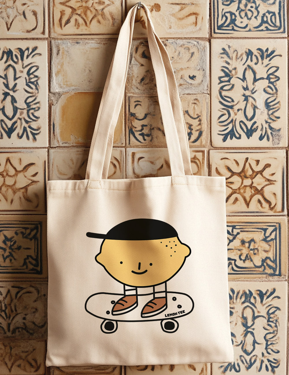 Bolsa de asas largas. Lemonskate. L 11