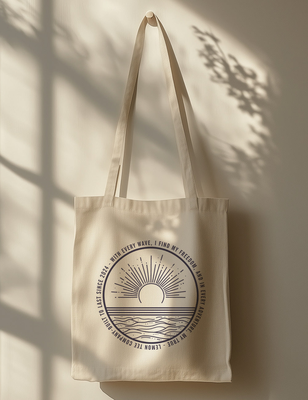Bolsa de asas largas. With every wave. L 110