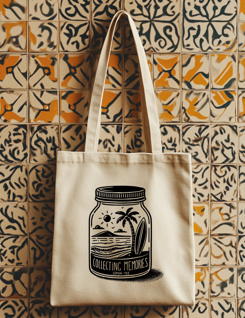 Bolsa de asas largas. Collecting memories. L 143