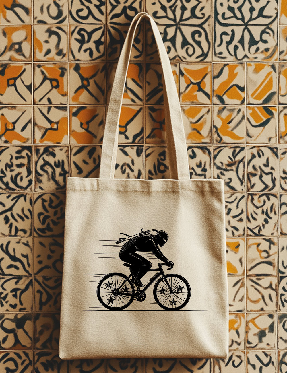 Bolsa de asas largas. Ninja Cycle. Sigilo sobre Ruedas. L 15