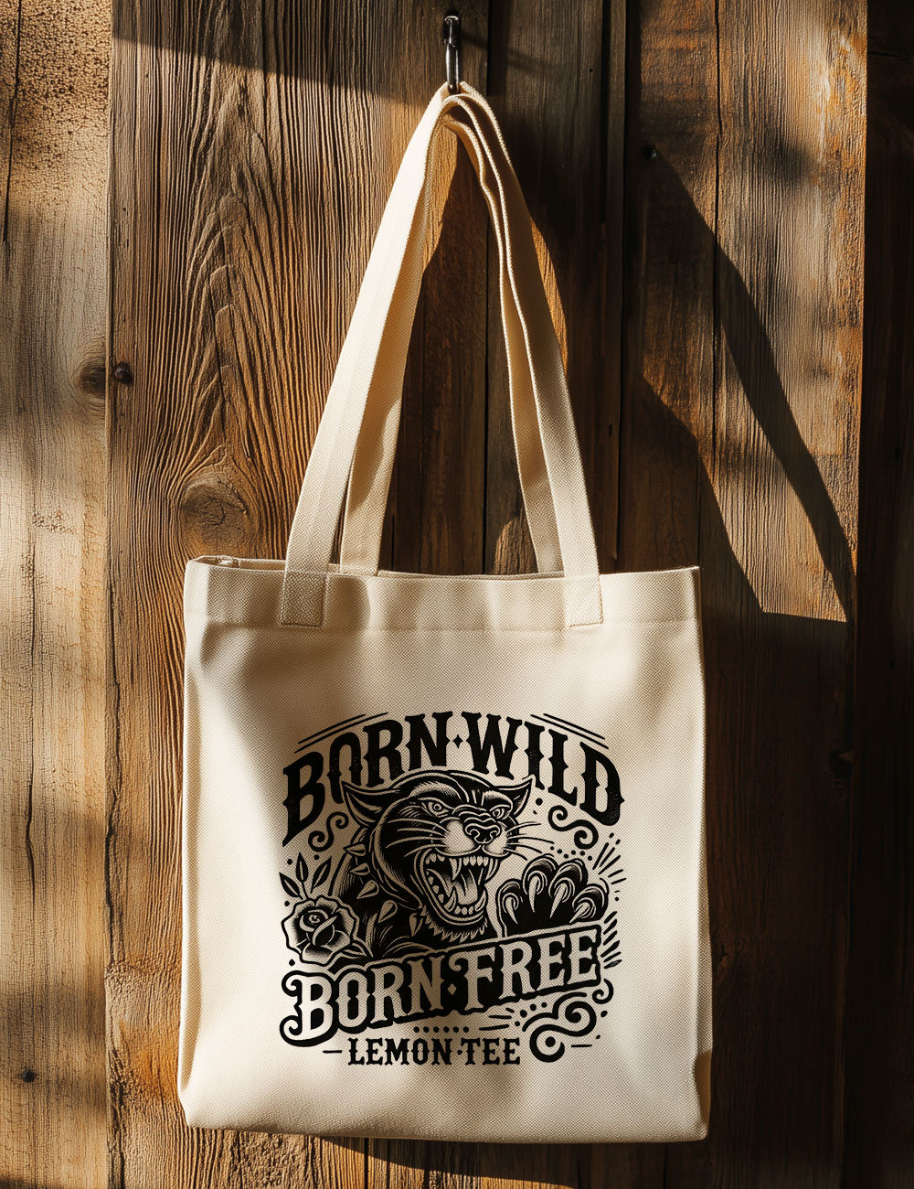 Bolsa de asas largas. Born Wild. L 175