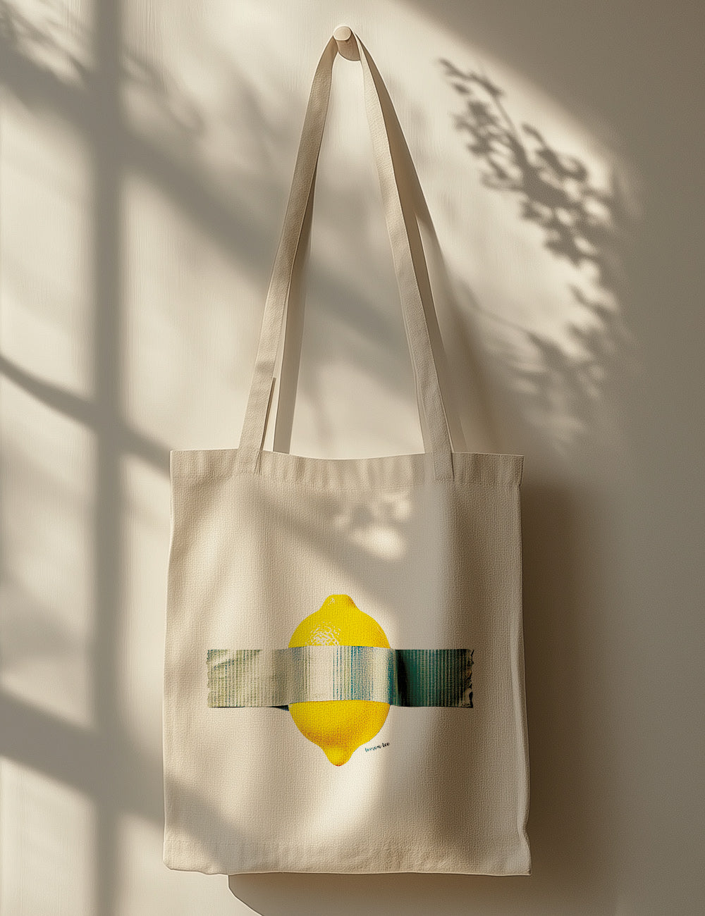 Bolsa de asas largas. Lemon art. L239
