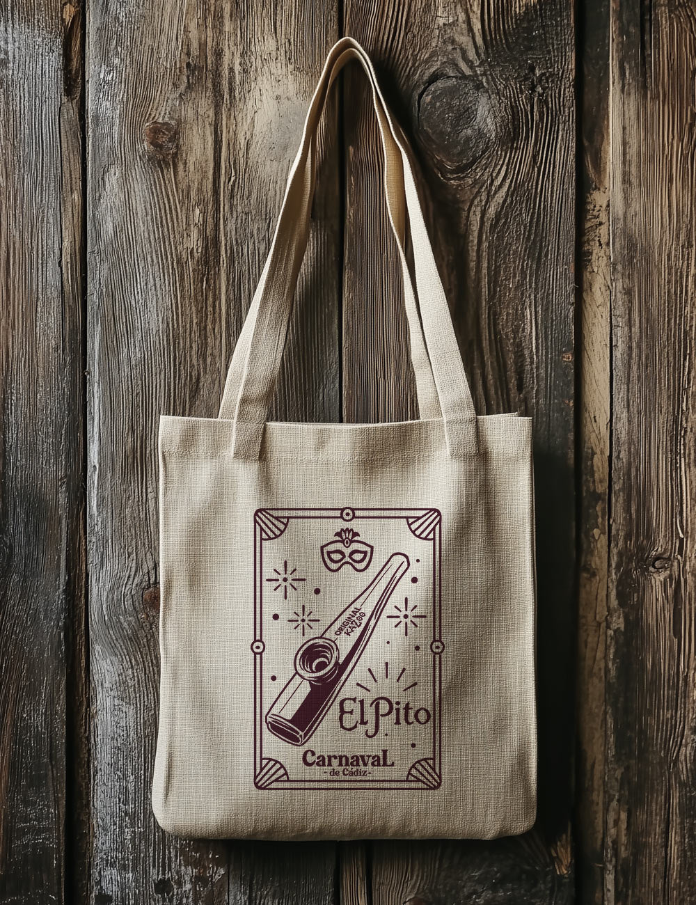 Bolsa de asas largas. El Pito. de Cádiz. L 247