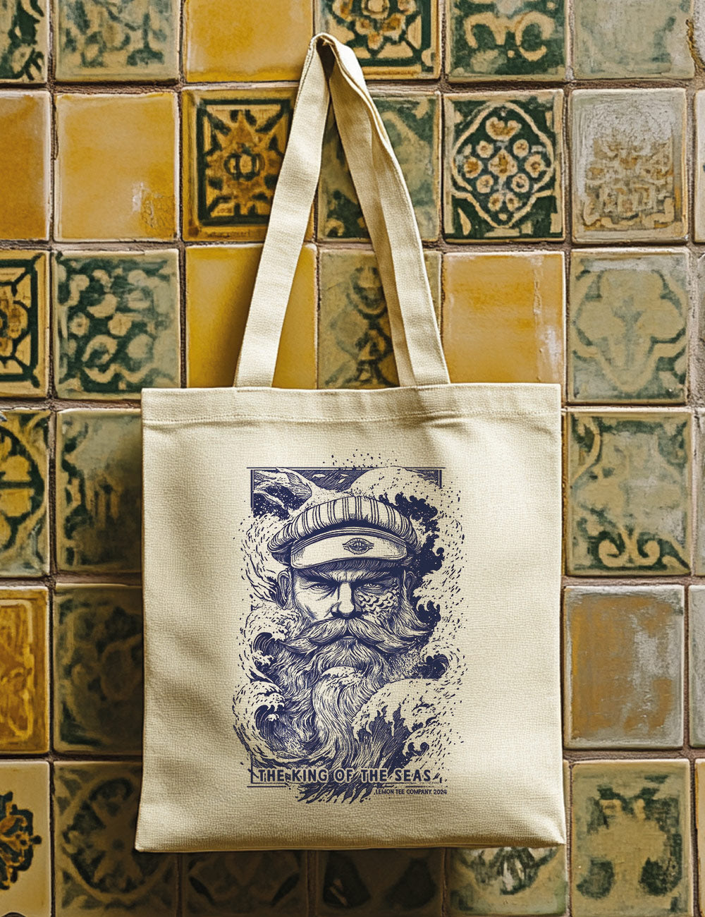 Bolsa de asas largas. The king. L 259