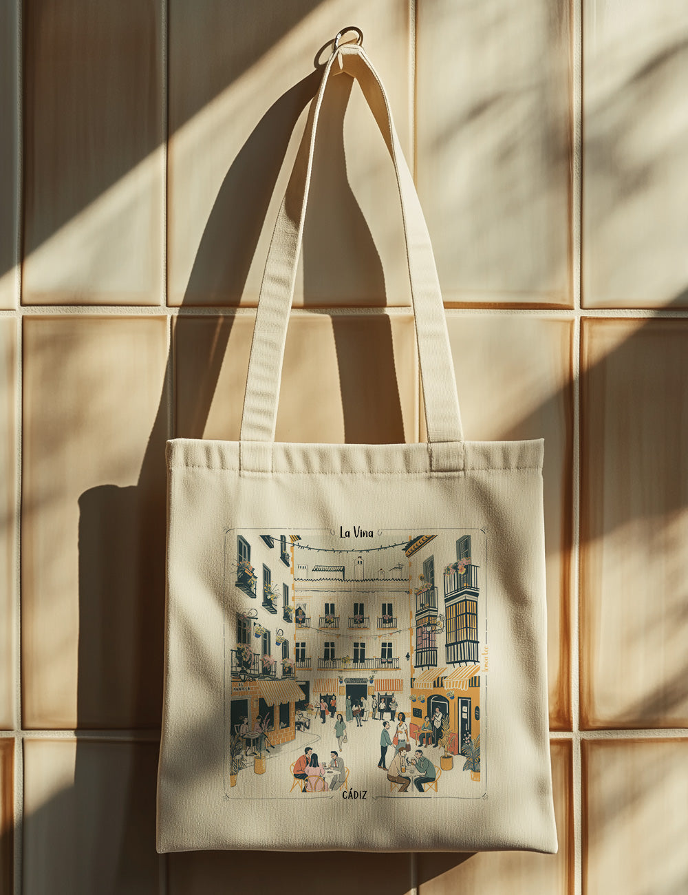 Bolsa de asas largas. Barrio La Viña. L 306