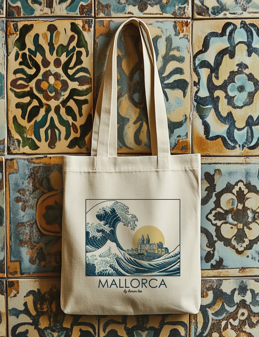 Bolsa de asas largas. MALLORCA WAVE. L 313