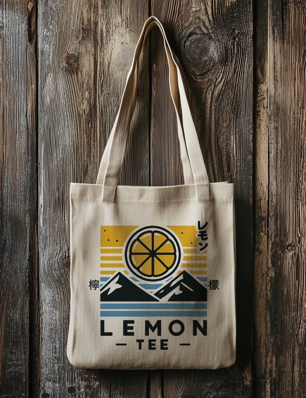 Bolsa de asas largas. Lemon Mountain. L 36