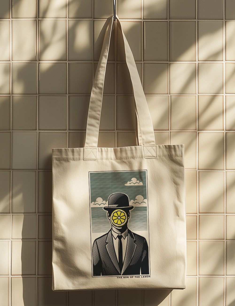Bolsa de asas largas. The Son of the lemon. L 73