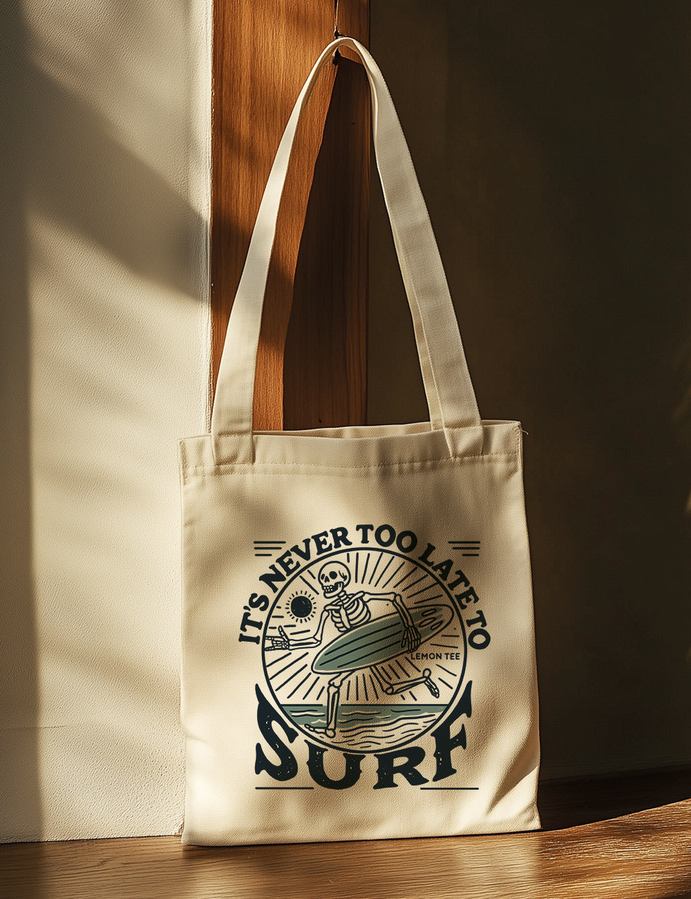 Bolsa de asas largas. Too later to surf. L 78