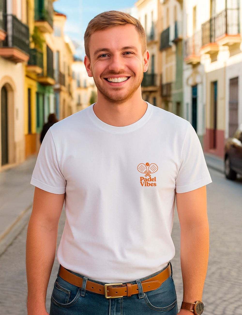 Camiseta Padel Vibes. L1277