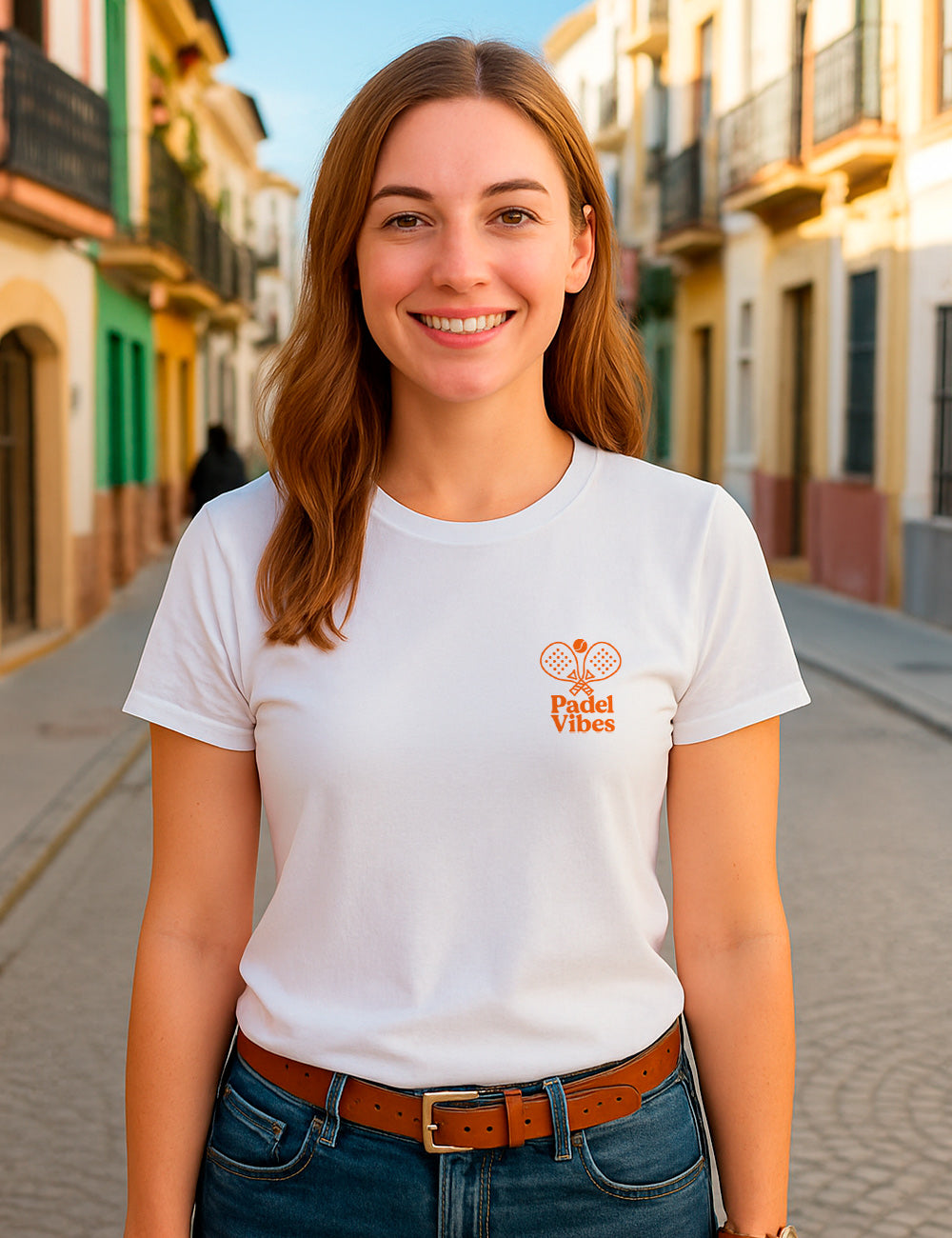 Camiseta Padel Vibes. L1277