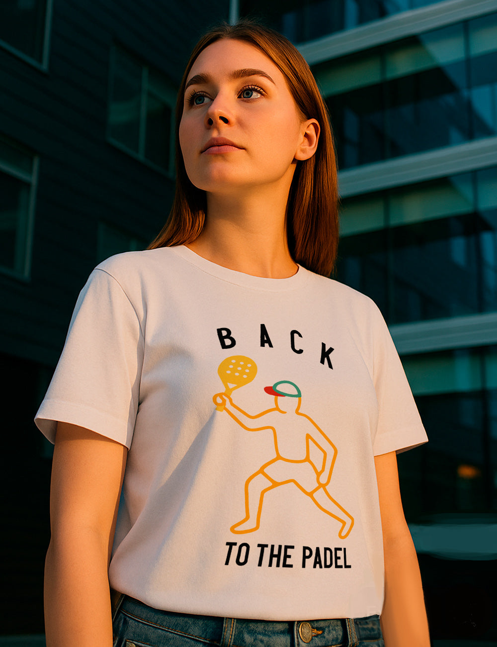 Camiseta Back to Padel. L1285