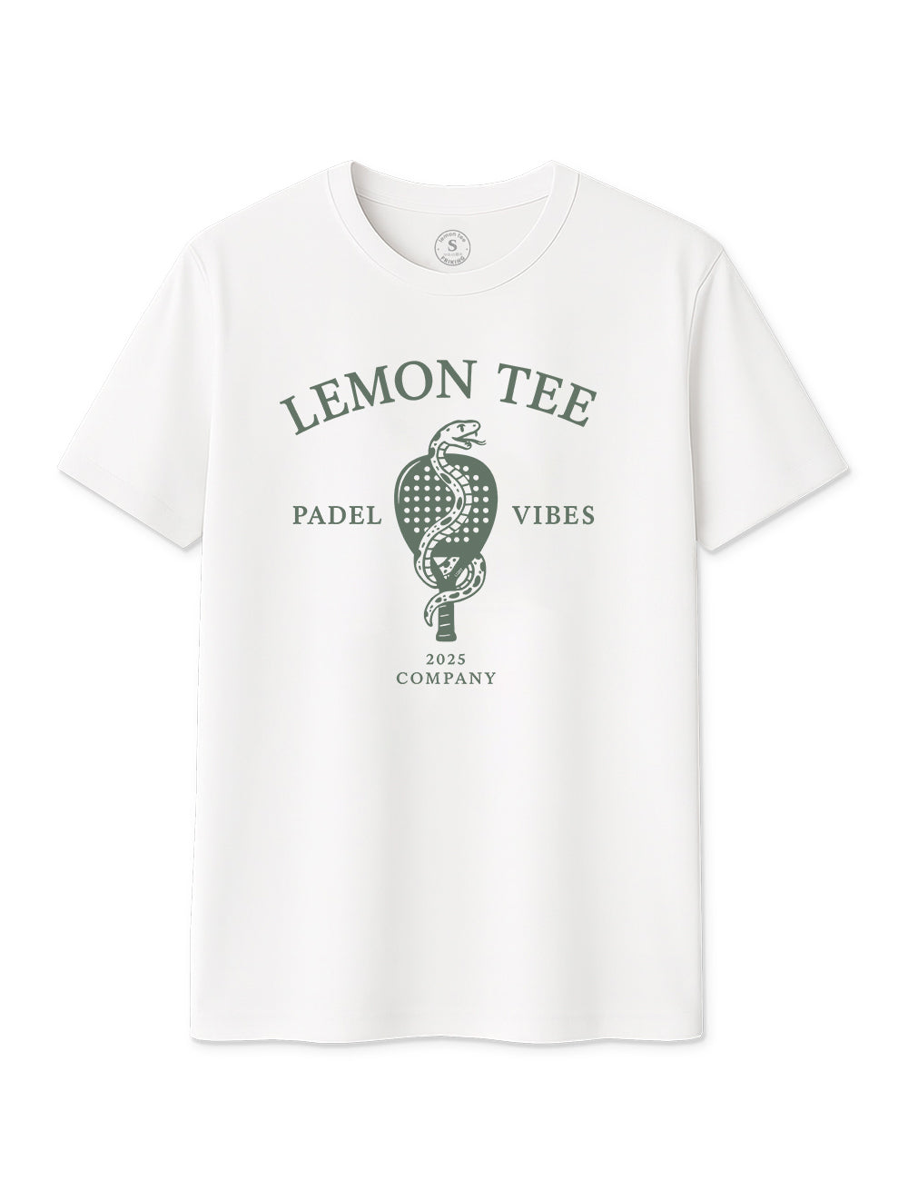Camiseta Padel Snake. L1287