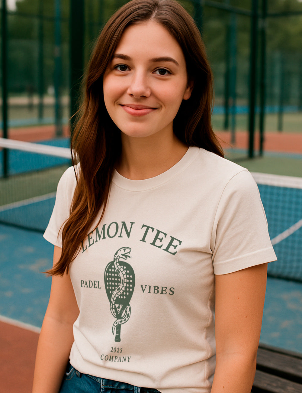 Camiseta Padel Snake. L1287