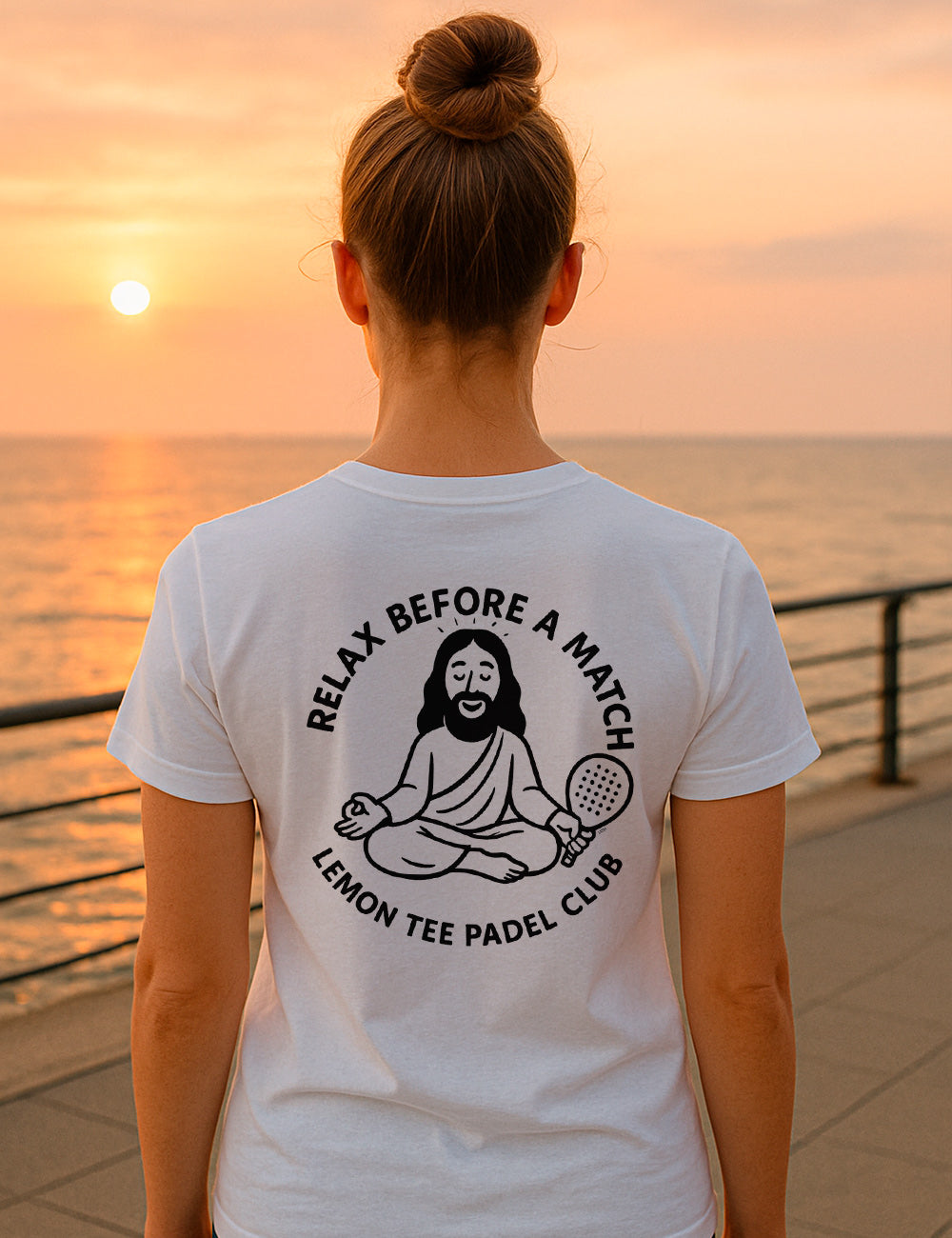 Camiseta Relax before match. Partidito? L 1291