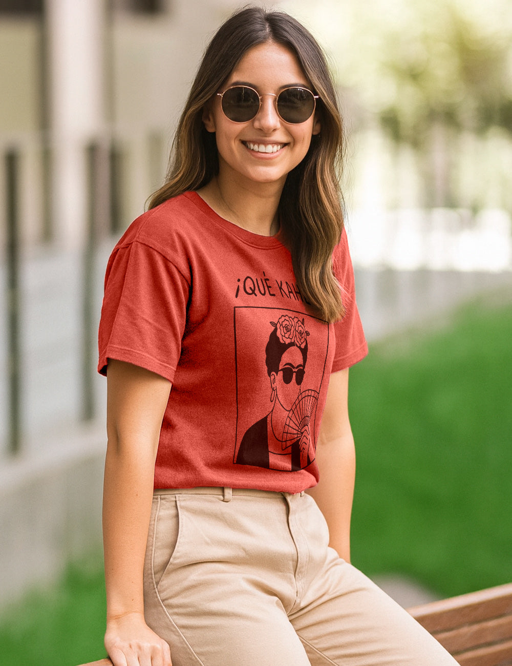 Camiseta ¡Qué Kahló!. L 1306