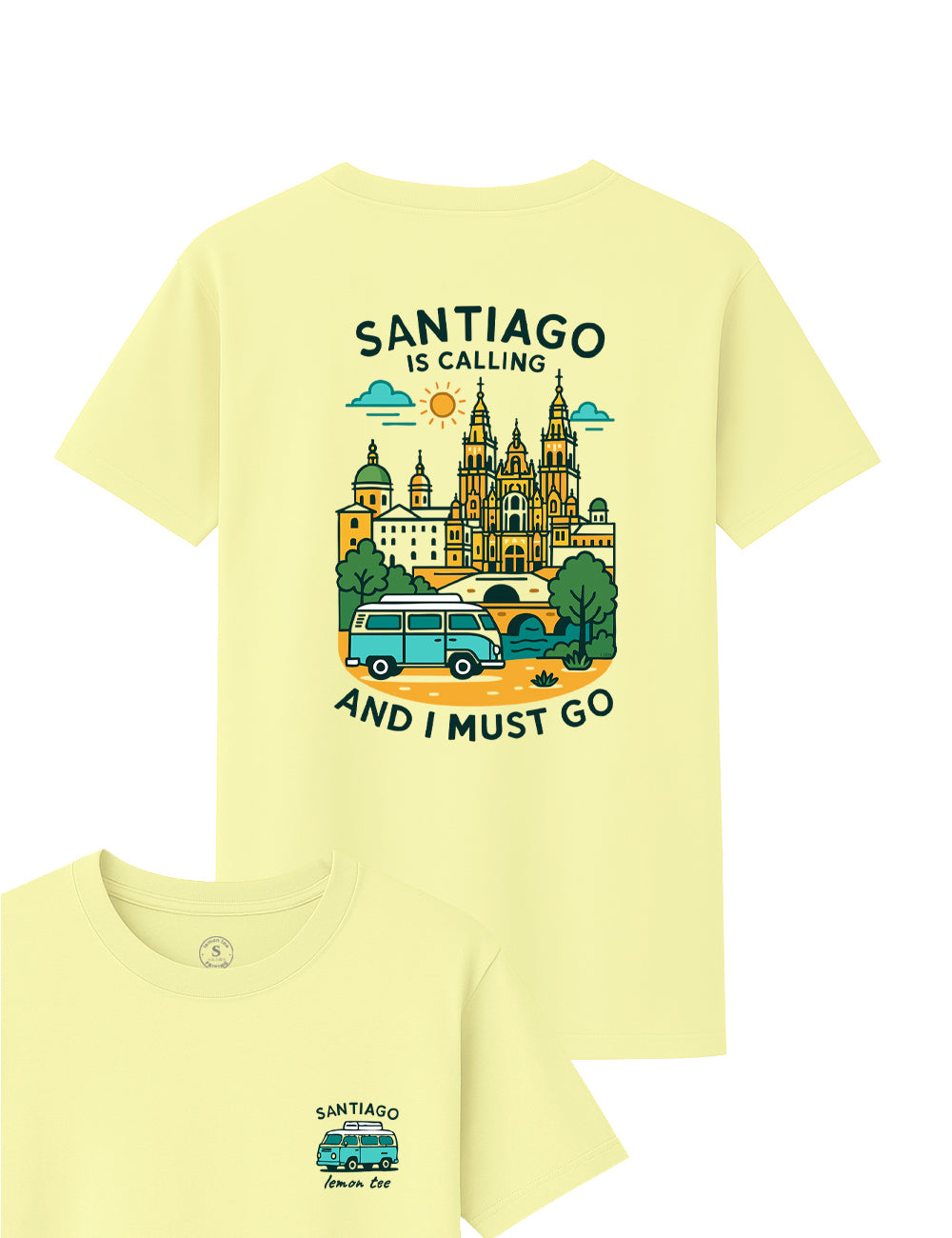 Camiseta Santiago Is Calling L1309
