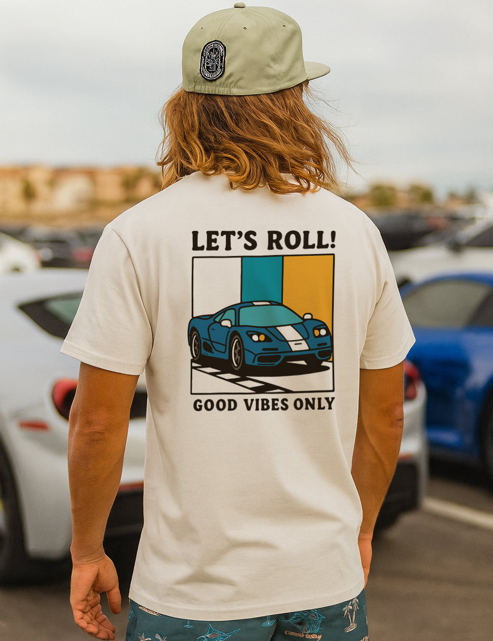 Camiseta Let´s Roll!. L 1344