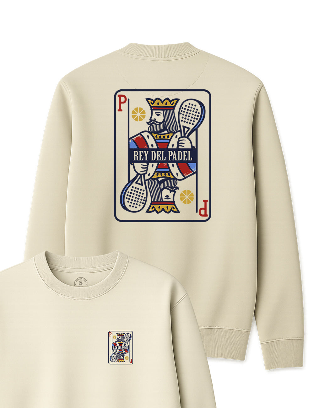 Sudadera El rey del Padel. L 134s