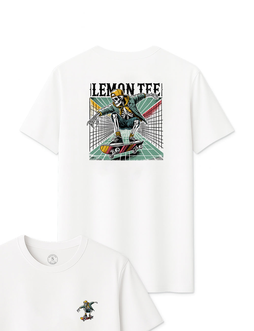 Camiseta Skeleton Skate. L 135