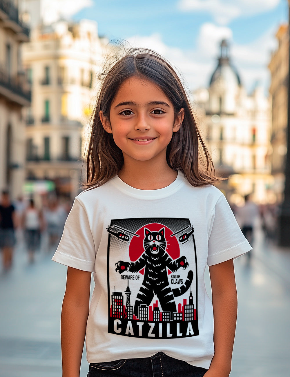 Camiseta Catzilla. L 138