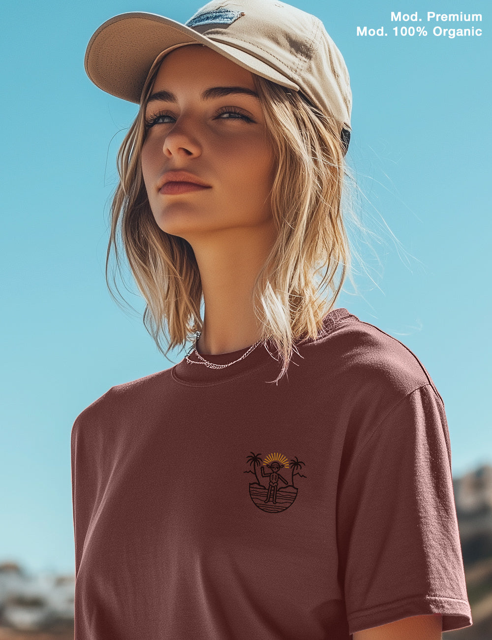 Camiseta Skelleton Beach. L 13