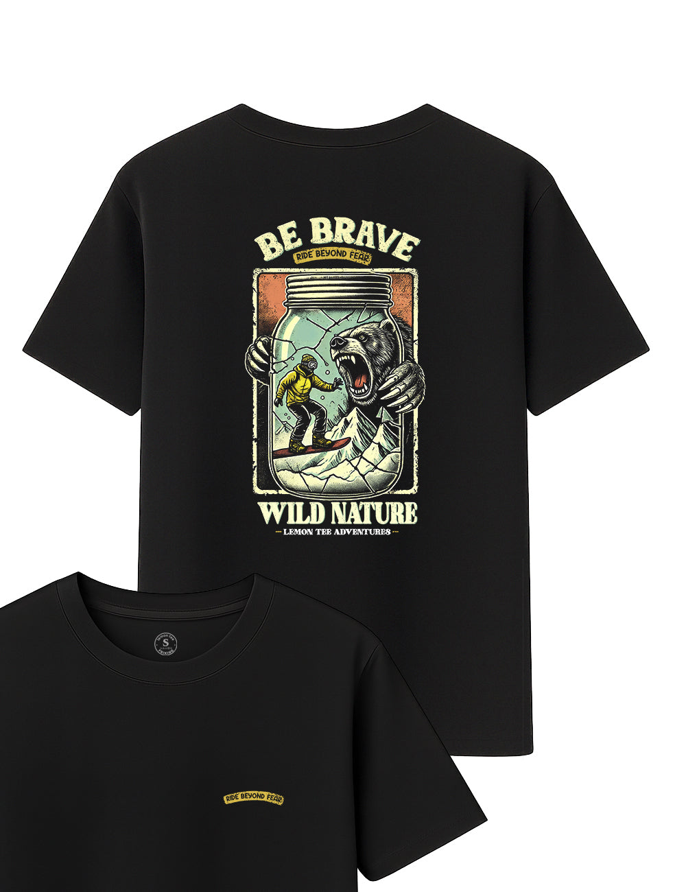 Camiseta Beyond fear. L 140