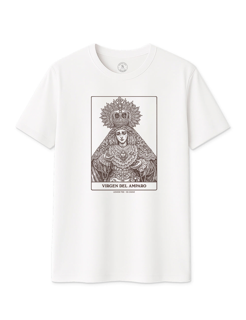 Camiseta Virgen del Amparo SS. 2026. L 1424