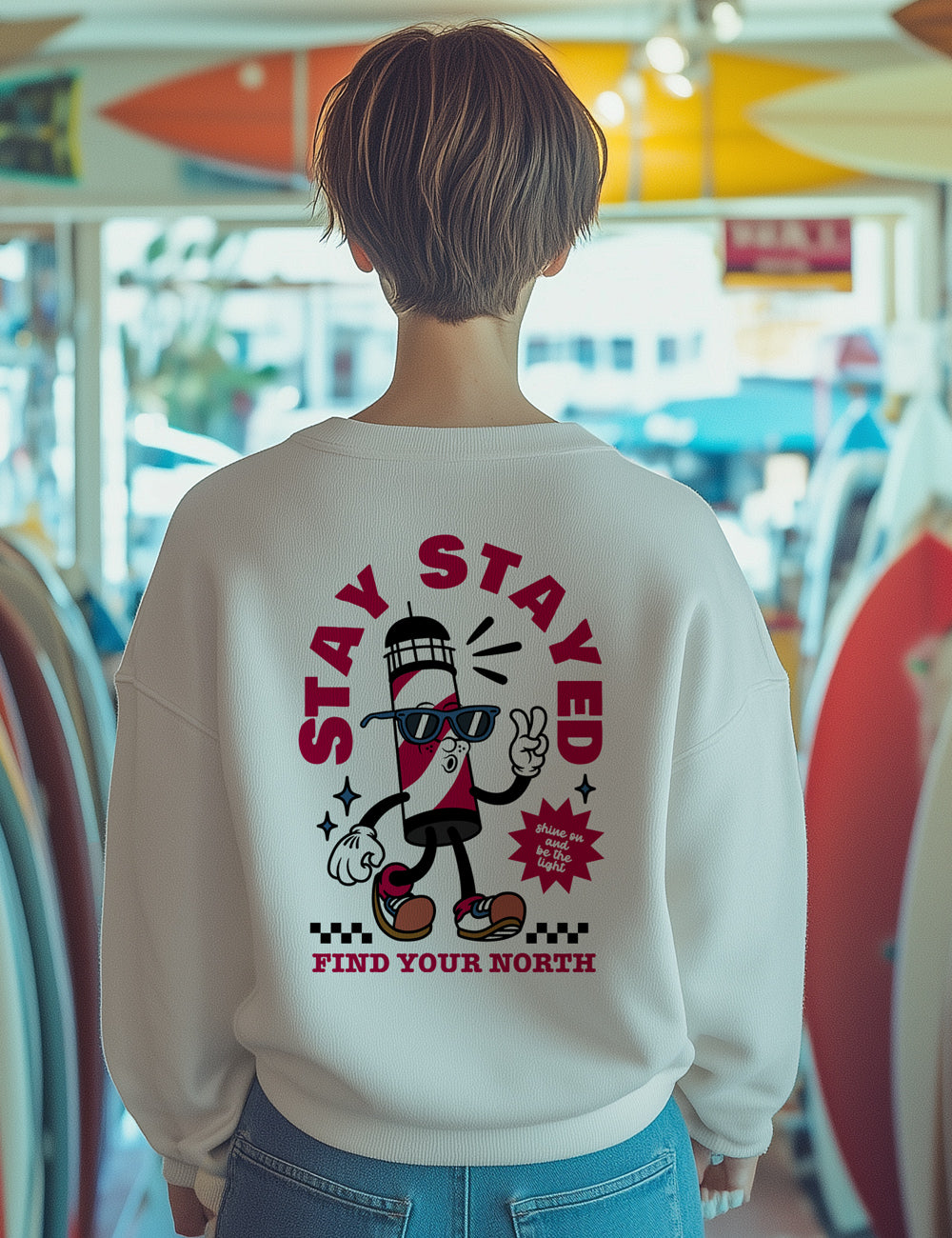 Sudadera Stay stayed. L16s