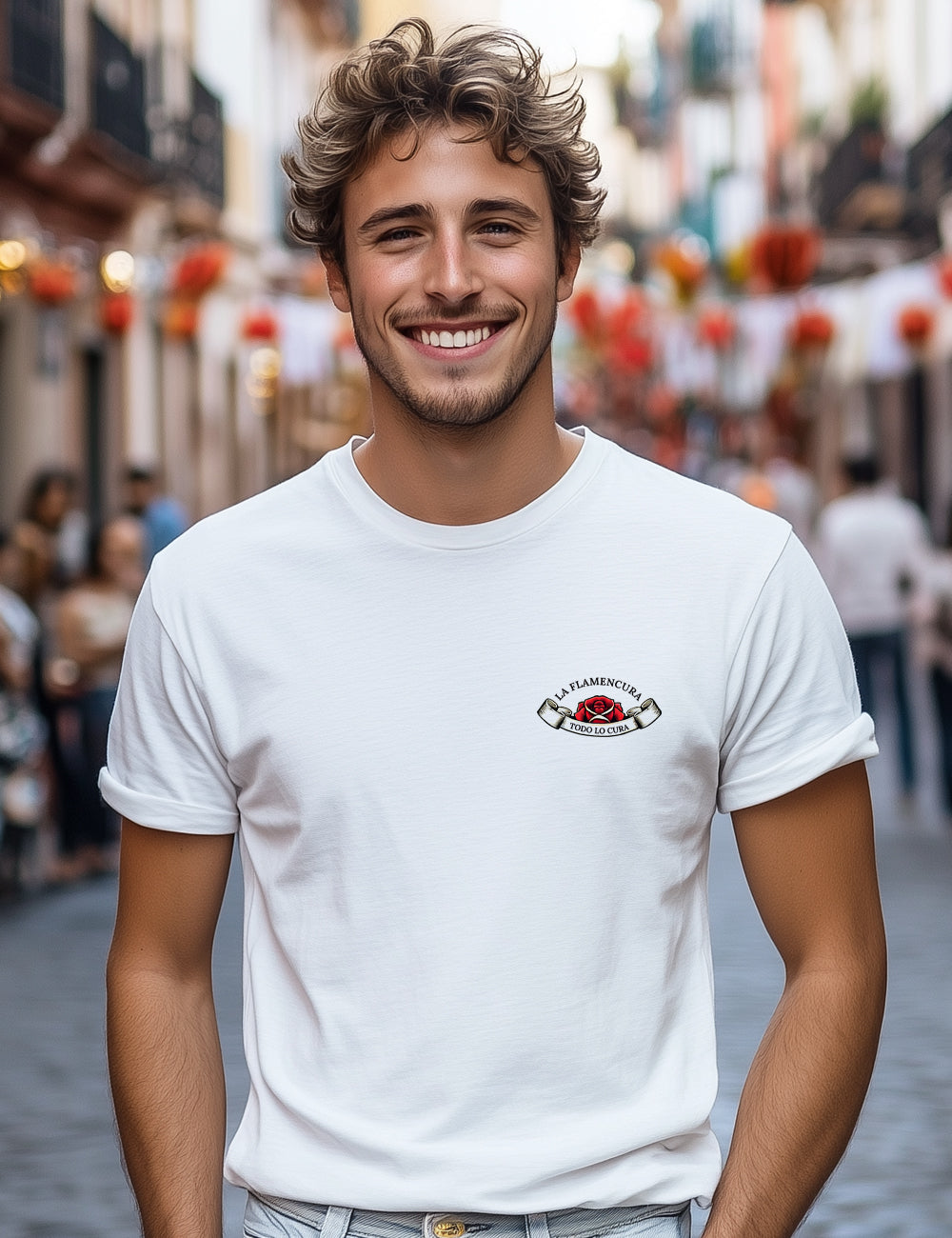 Camiseta La Flamencura. L 160