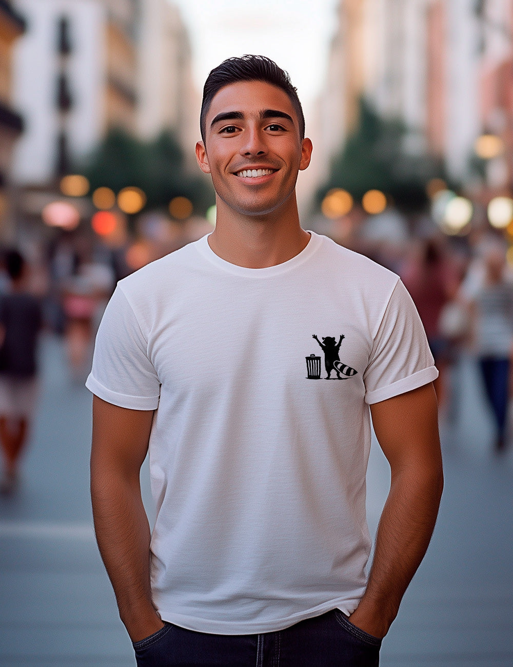 Camiseta New day, same trash. L 166