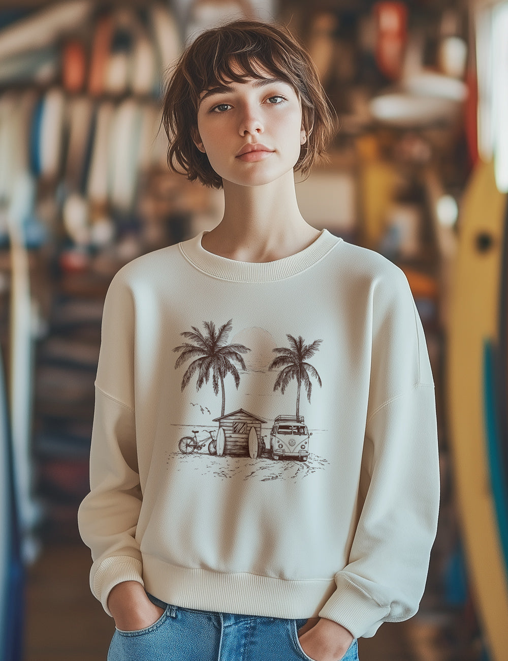 Sudadera Surf & Chill. L17s