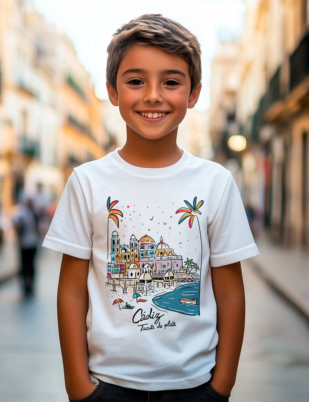 Camiseta Catedral de Cádiz. L 241