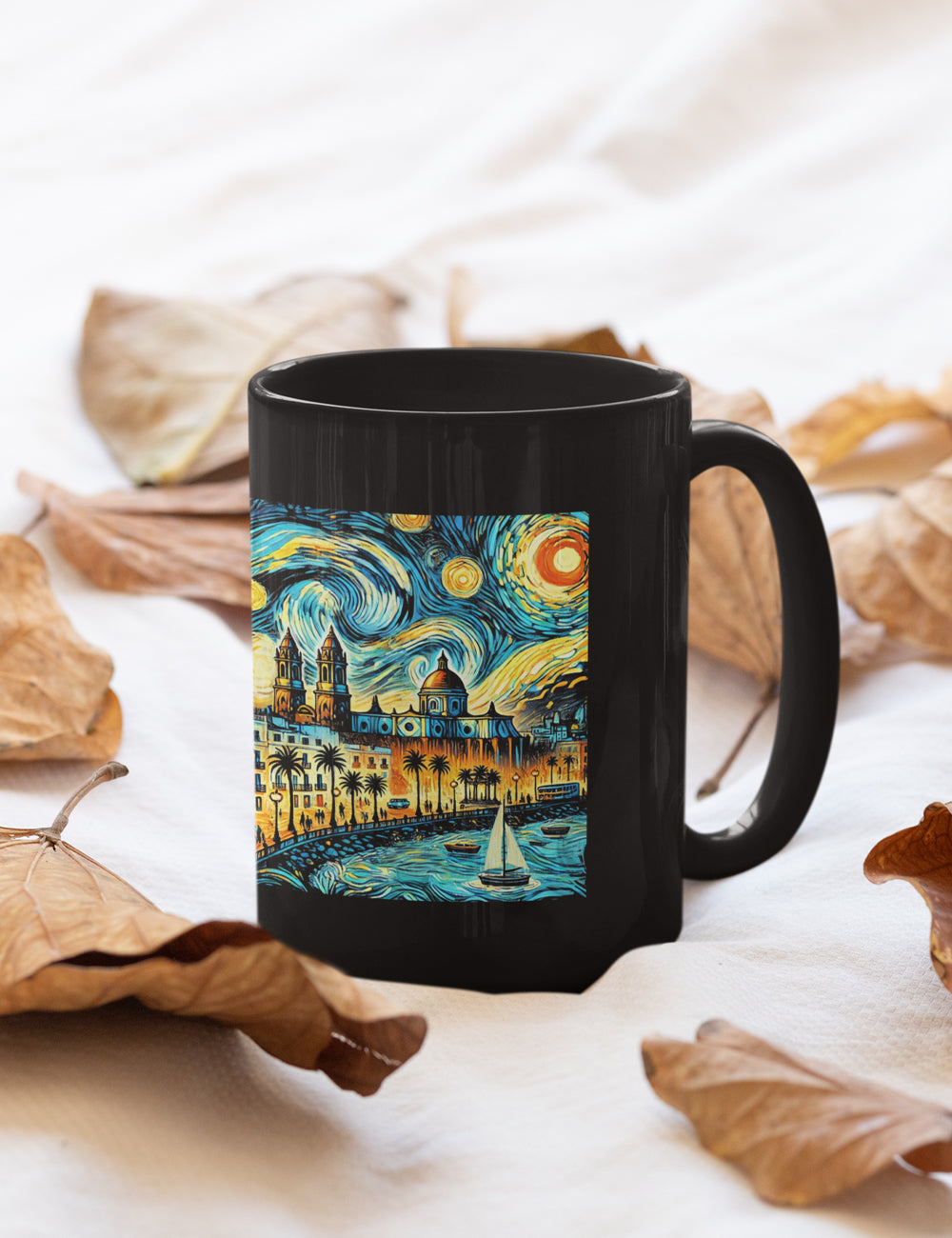 Taza Cádiz estrellado. L 256