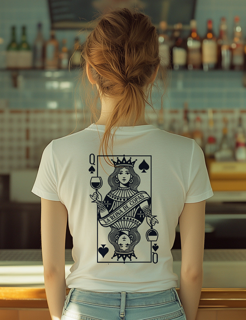 Camiseta Reina de Copas. L 264