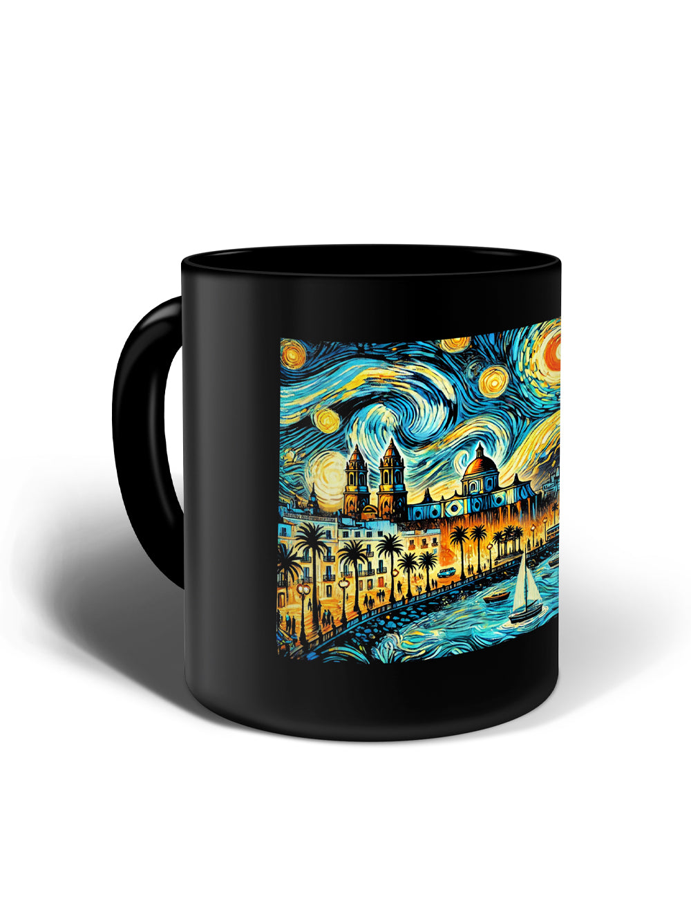 Taza Cádiz estrellado. L 256