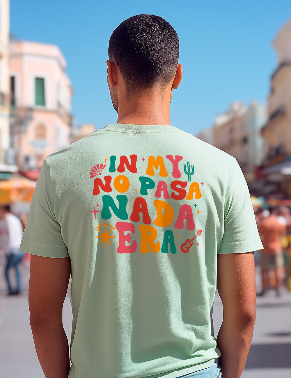 Camiseta No pasa nada. L 293