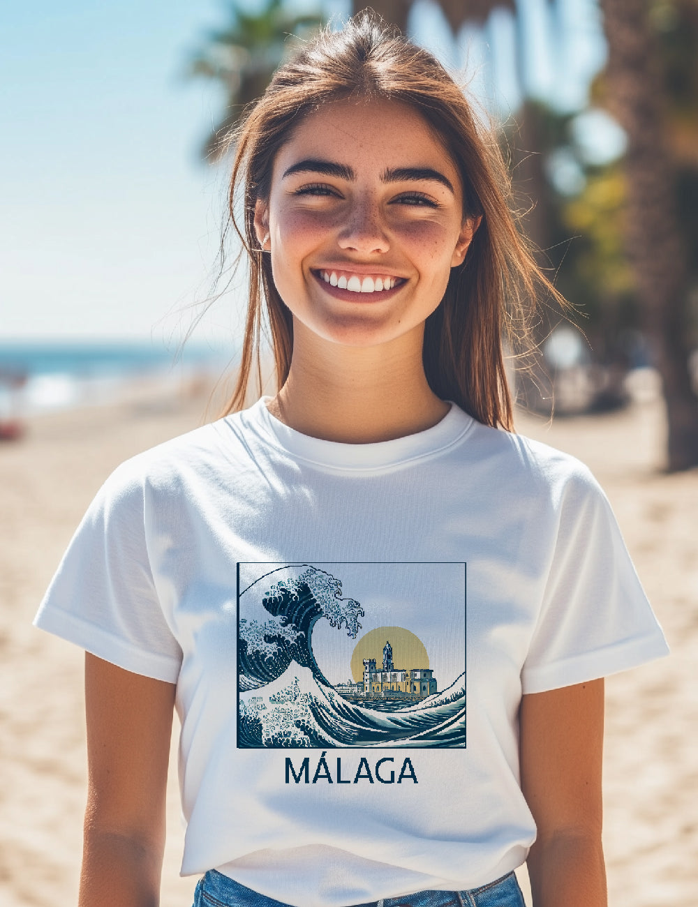 Camiseta Kanagawa Málaga. L 305