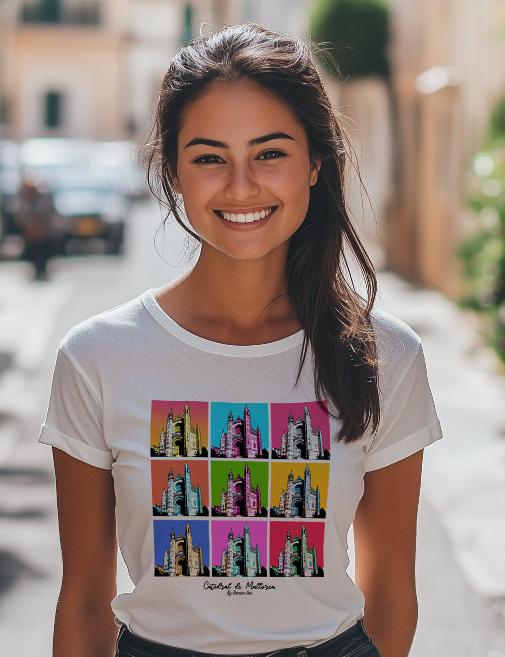 Camiseta MALLORCA POP ART. L 311