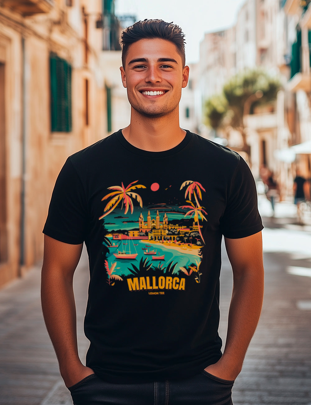 Camiseta MALLORCA NIGHT. L 314