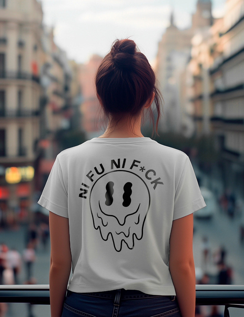 Camiseta NI FU NI F*CK. L 324