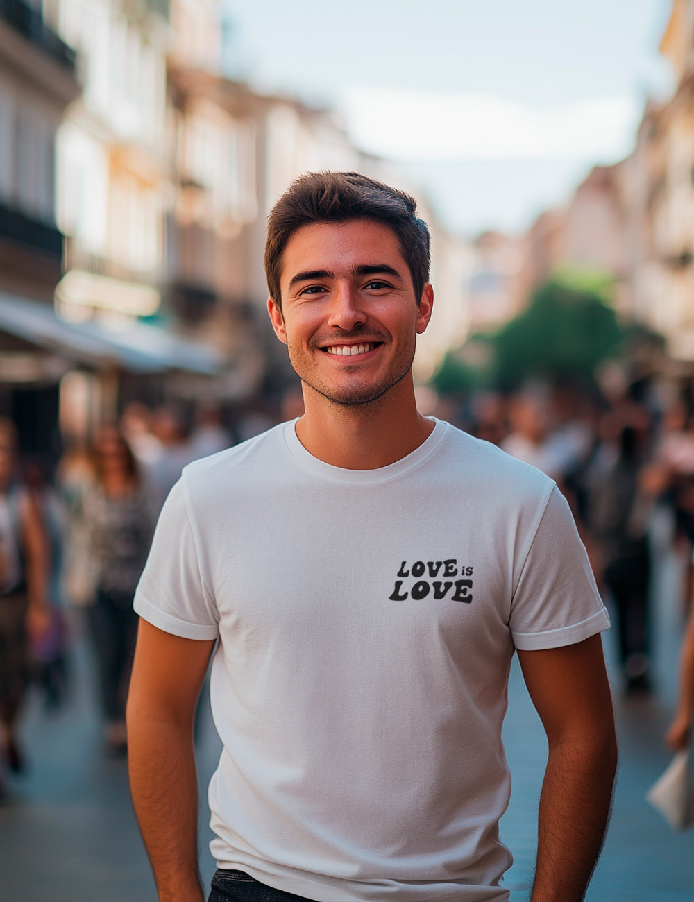 Camiseta Love is Love. L 325