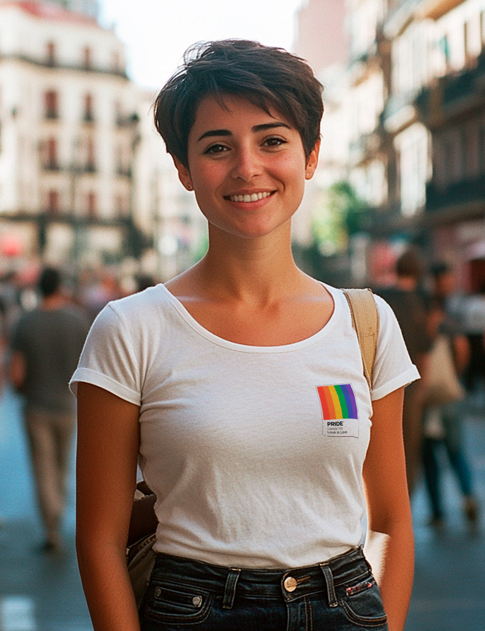 Camiseta PRIDE COLORS. L 326