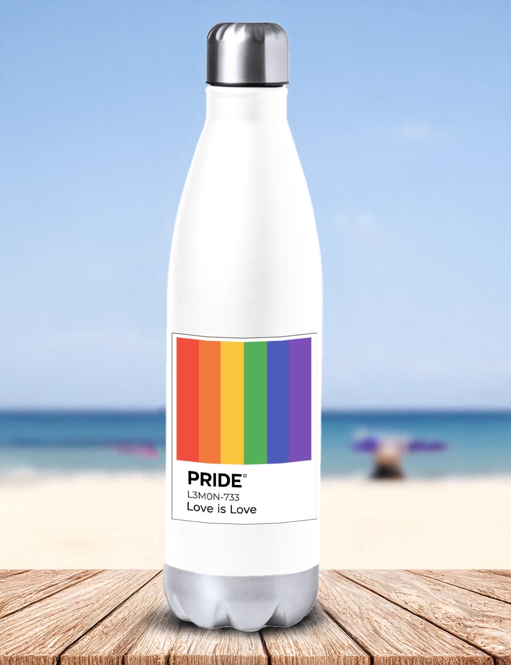 Botella térmica Love is Love. L 325