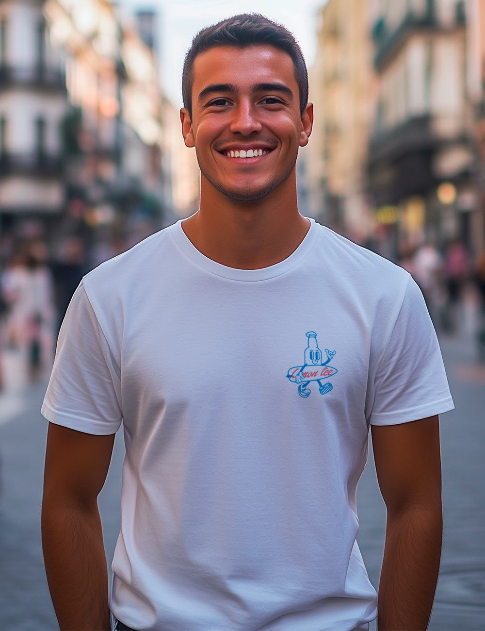 Camiseta Tierra trágame y escúpeme en Torremolinos . L 327