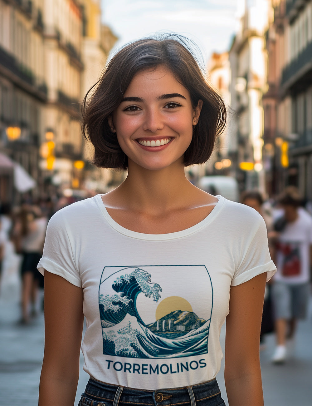 Camiseta Torremolinos Wave. L 328