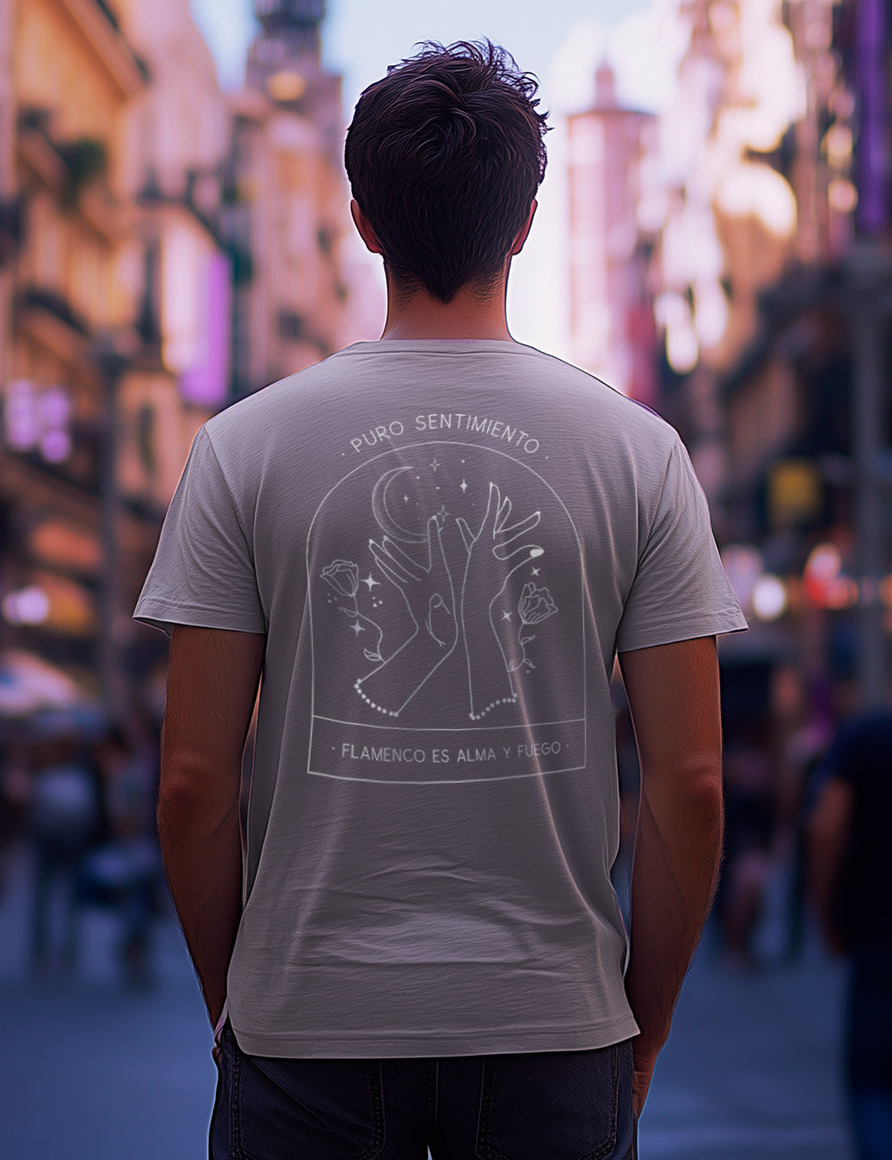 Camiseta Puro sentimiento. L 334