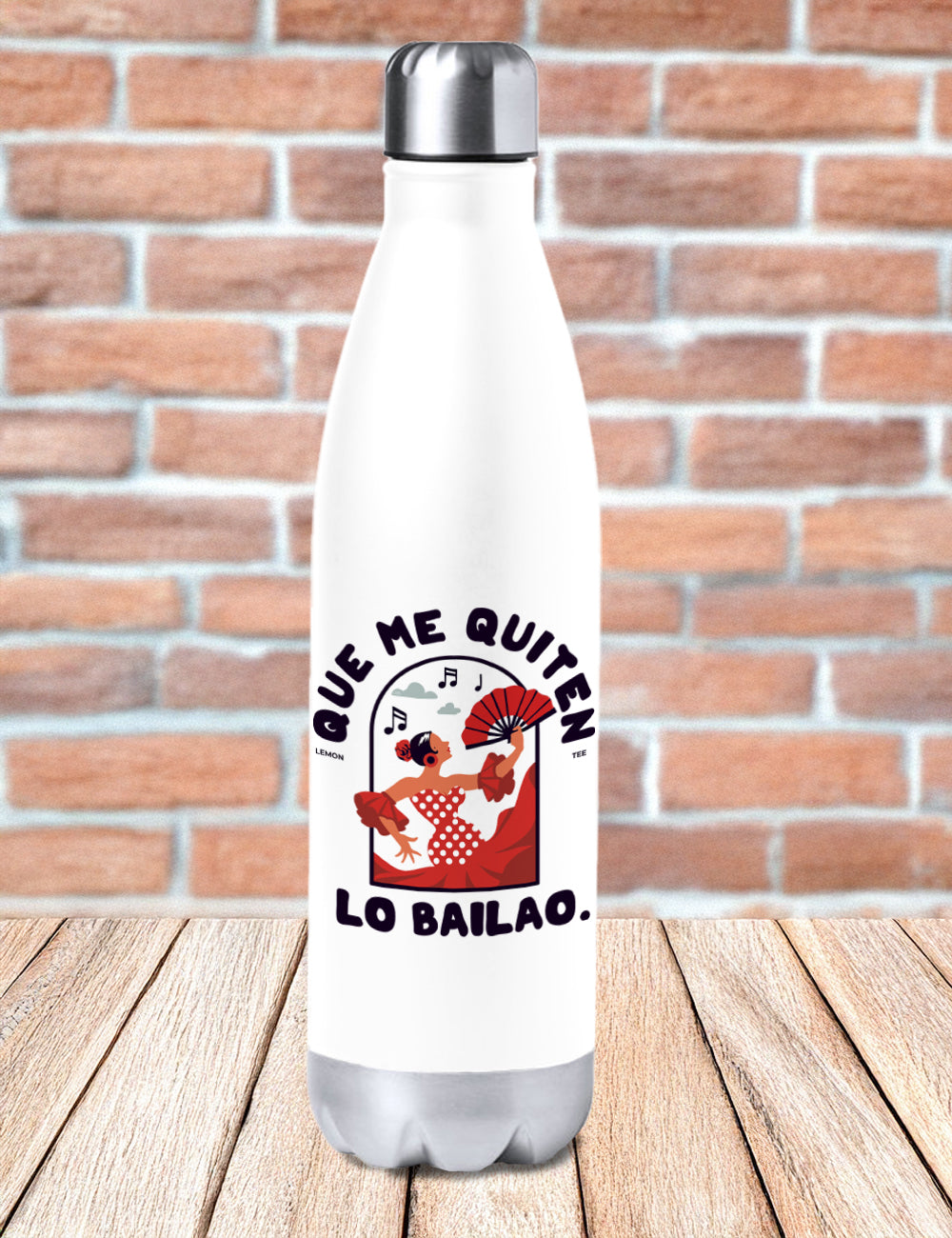 Botella térmica Que me quiten lo bailao. L 335