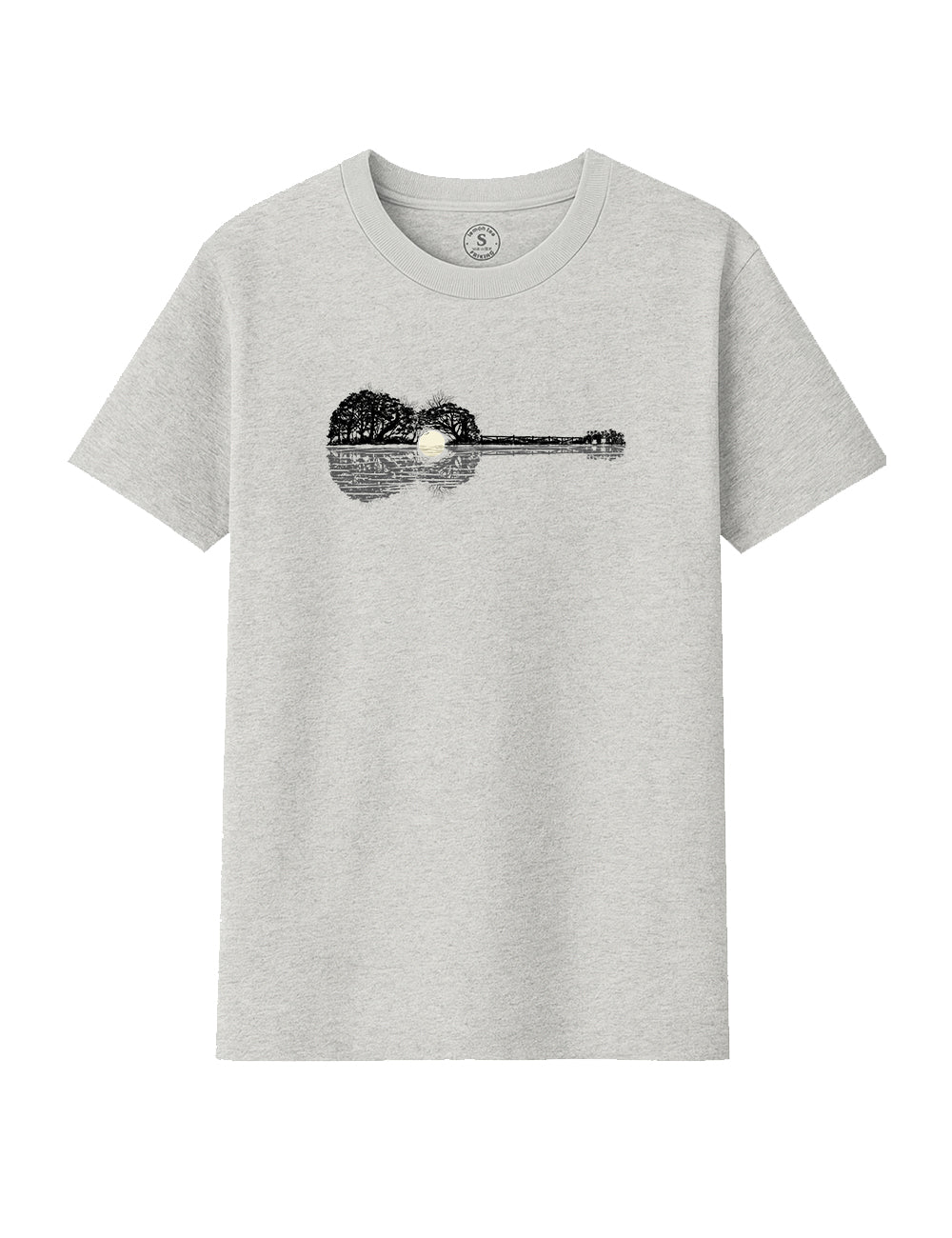 Camiseta Guitarra paisaje. L 338