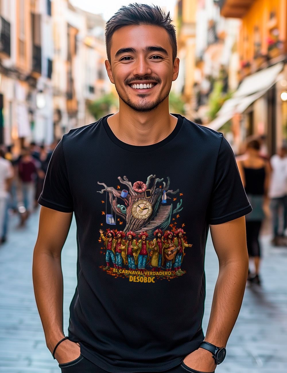Camiseta El Carnaval Verdadero DESOBDC. L 339